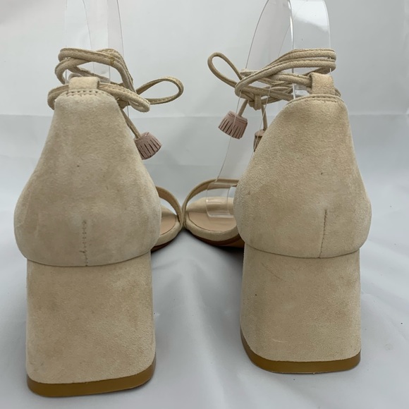 NEW Raye Aubrey Heeled Sandal in Nude - Picture 6 of 7